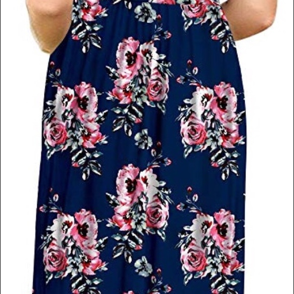 Plus size maxi dress.